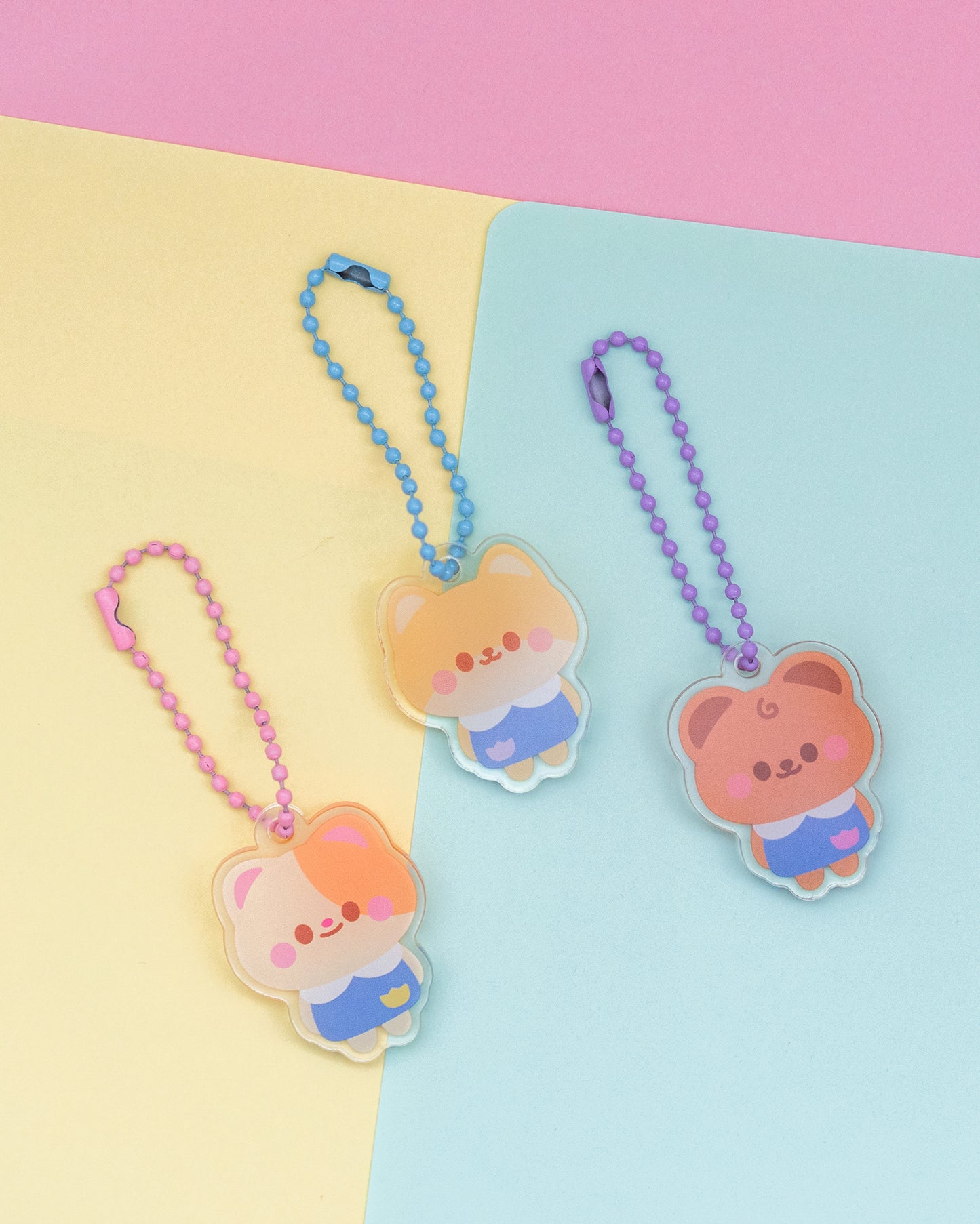 Sylvanian Calico Minty Friends Mini Keychain