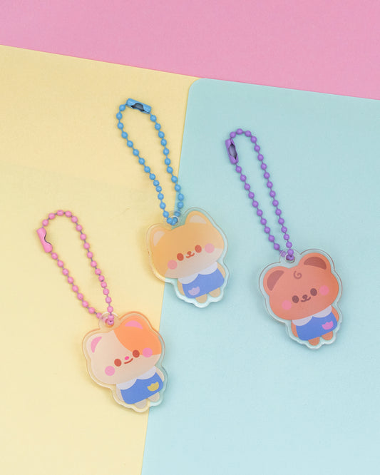 Sylvanian Calico Minty Friends Mini Keychain