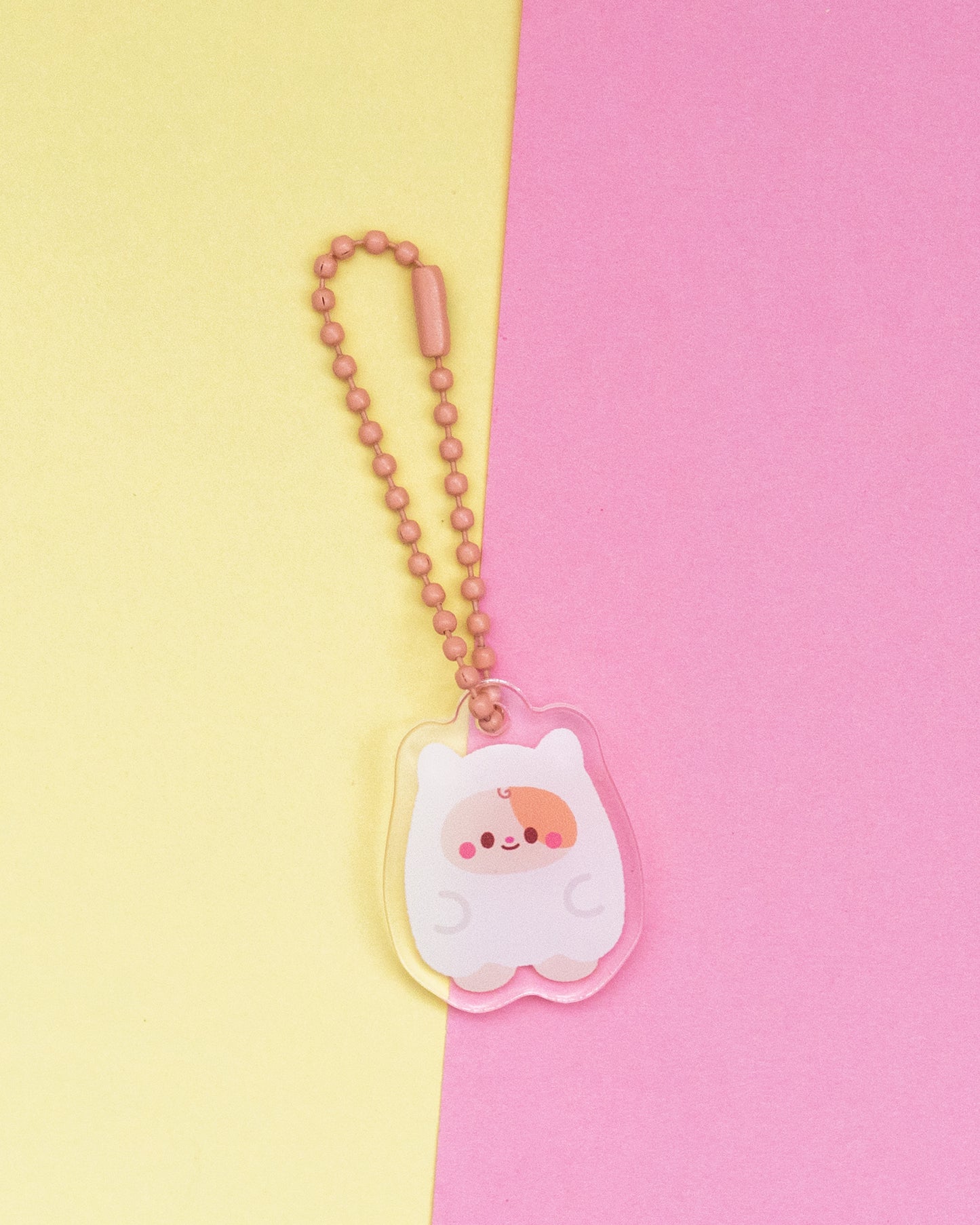Space Nyan Ghost Mini Keychain