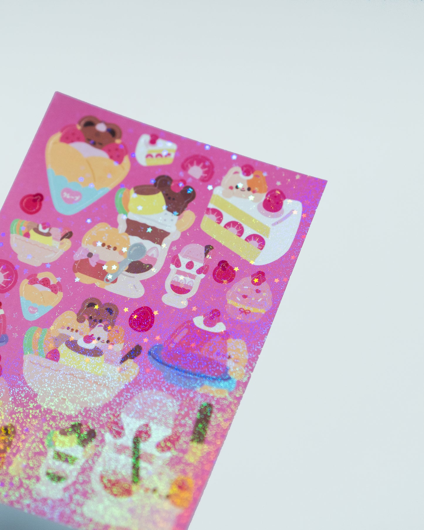 Pink Desserts Journal Sticker Sheet