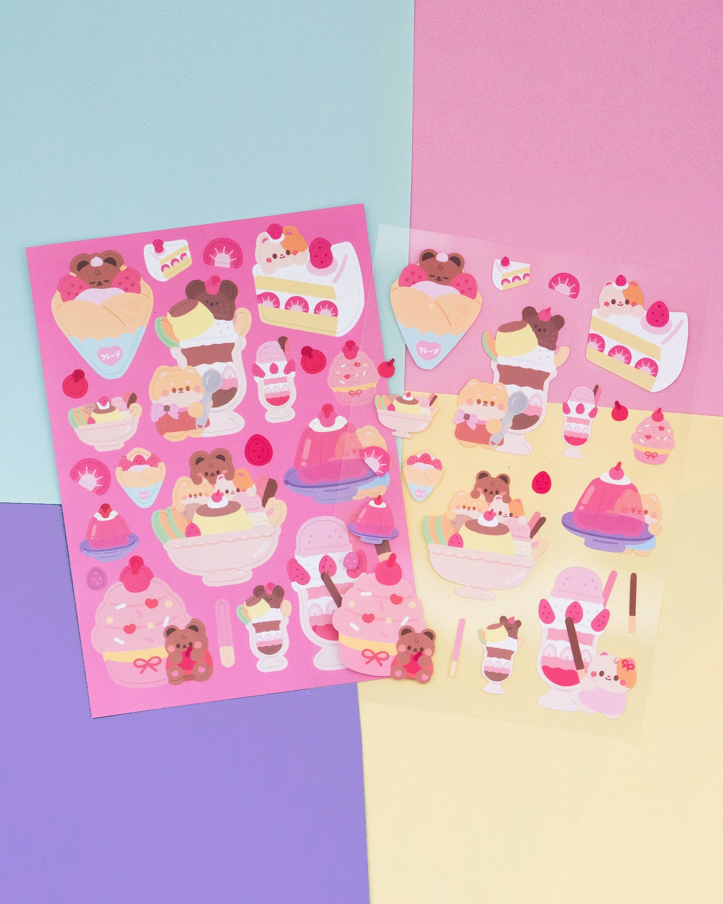 mintymentaiko Kitschy Cute Journal Stickers Bundle 24