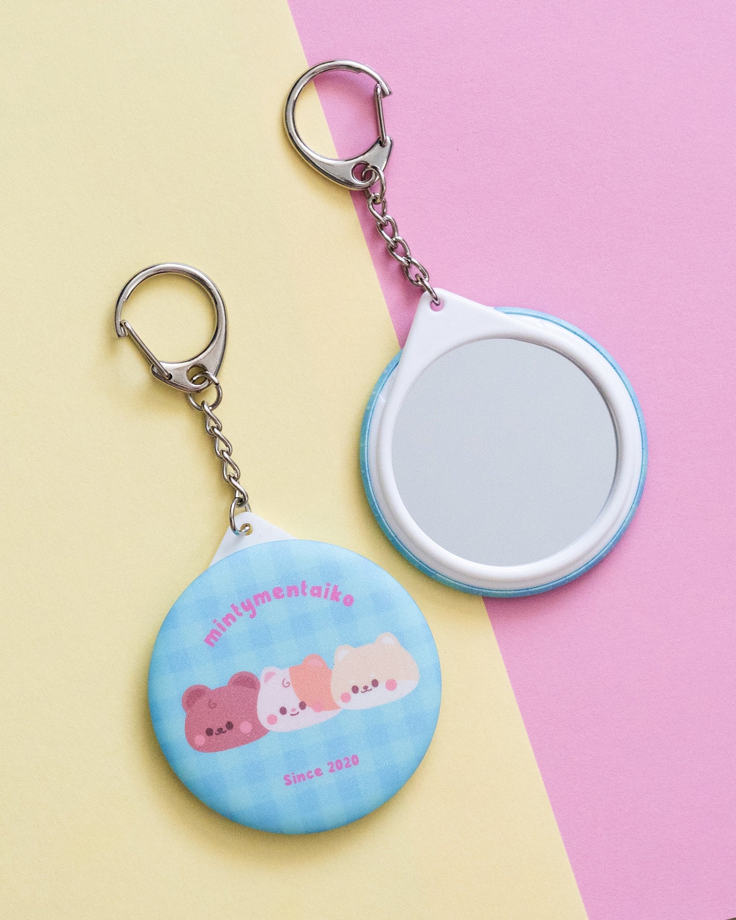 *new* Assorted Mirror Keychains