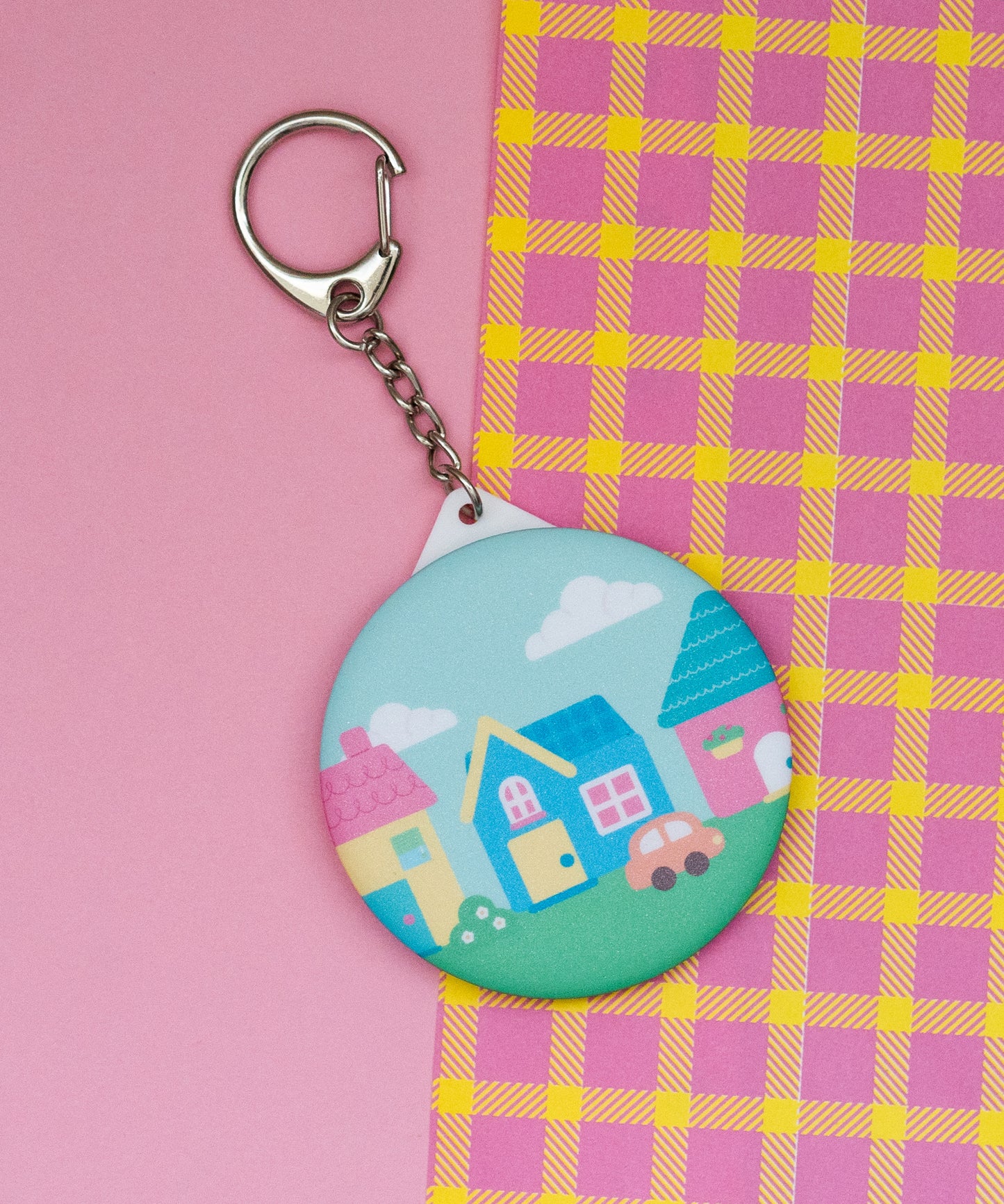 *new* Assorted Mirror Keychains