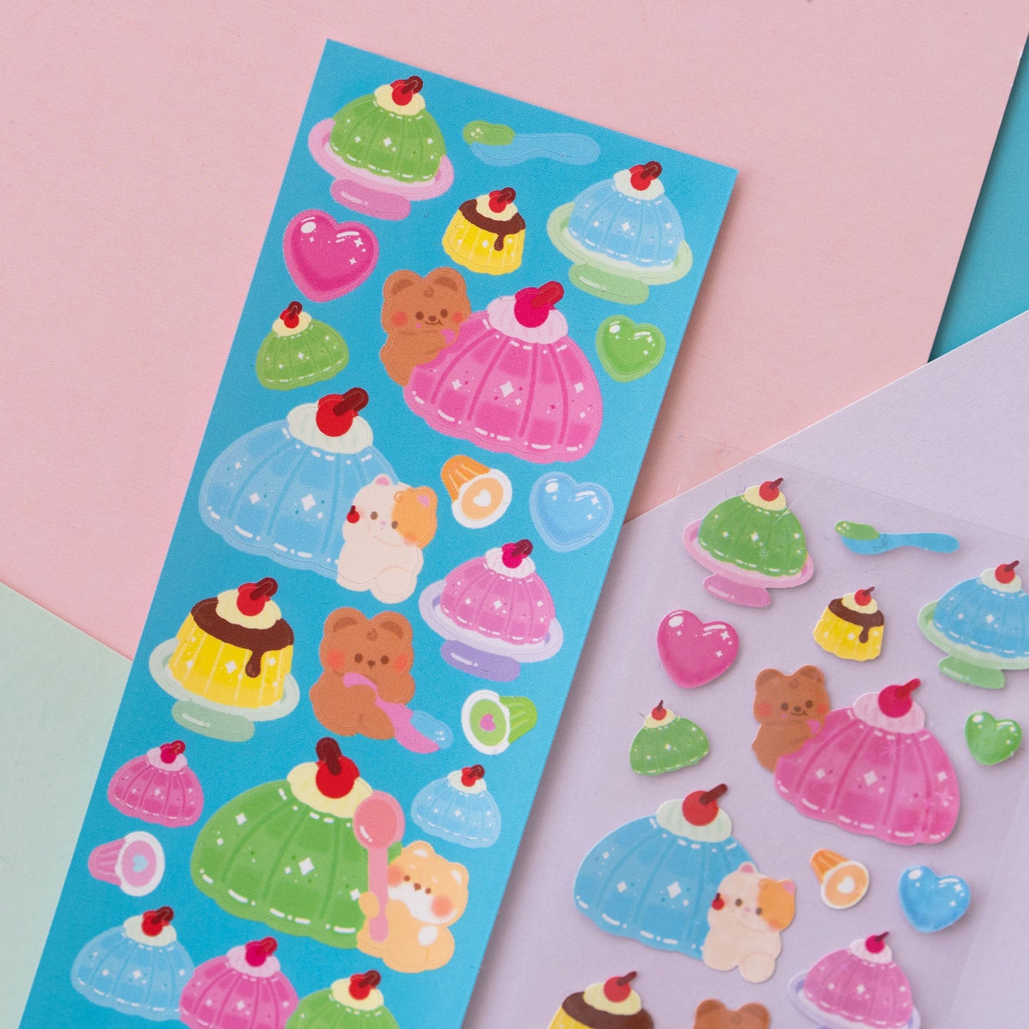 Pudding and Jelly Deco Journal Sticker Sheet