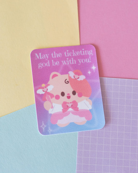 *new* Fairy Manifestation Frosted Finish Die-Cut Sticker