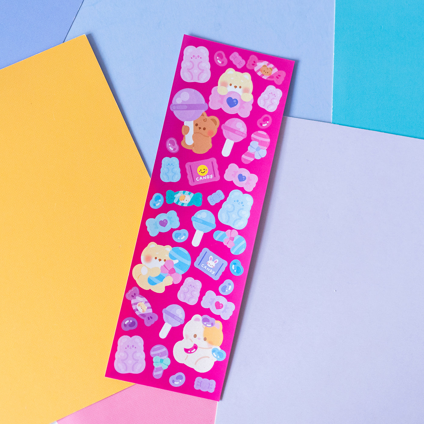 Minty Babies Colourful Candy Deco Journal Sticker Sheet