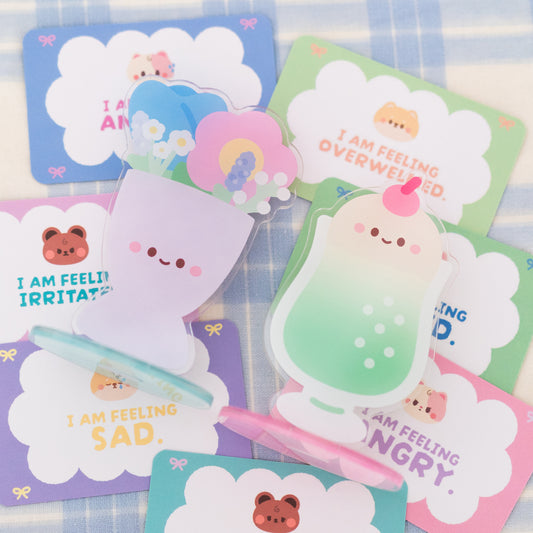 Affirmation Standees - Soda Chan and Hana Chan