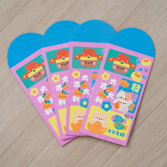 mintymentaiko CNY Red Packet Angbao Set