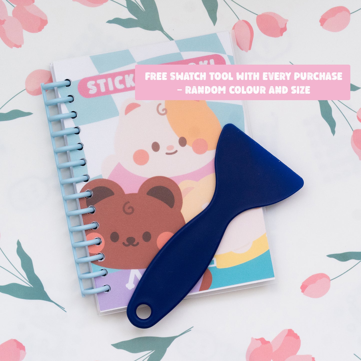 *new* Pastel Kissaten Cafe - Double Sided Reusable Sticker Book