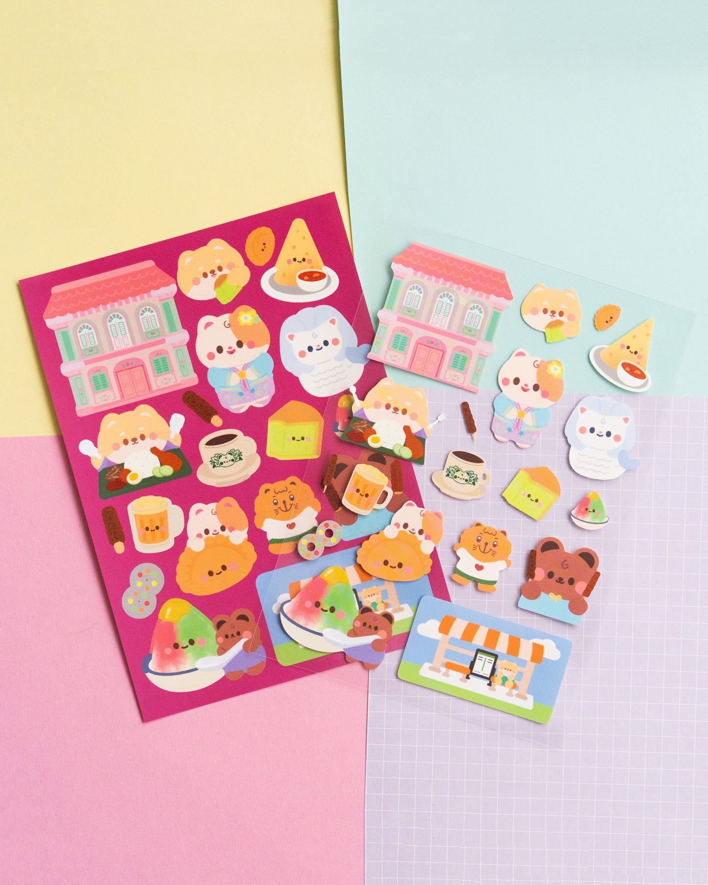 *new* mintymentaiko Kitschy Cute Journal Stickers Bundle 27