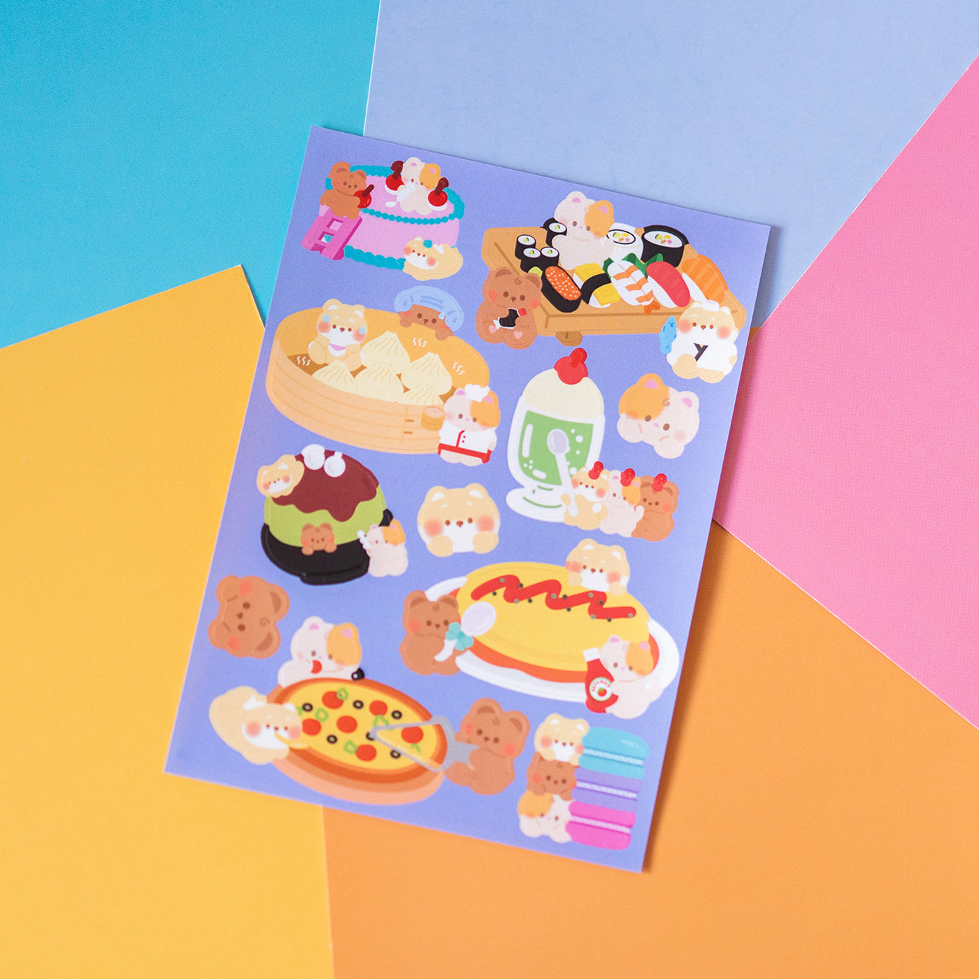 *new* Feeling Hungry Food Journal Sticker Sheet