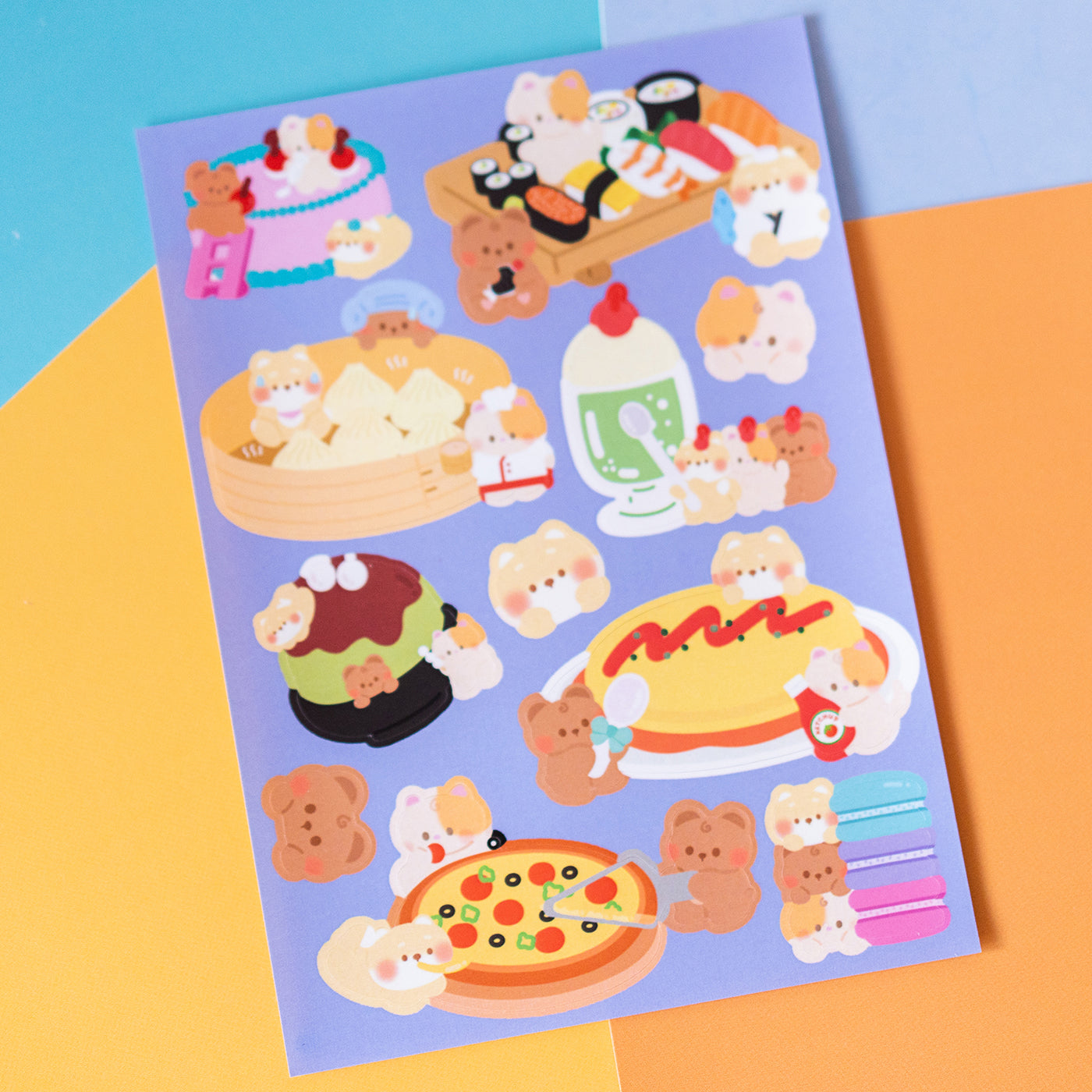 *new* Feeling Hungry Food Journal Sticker Sheet