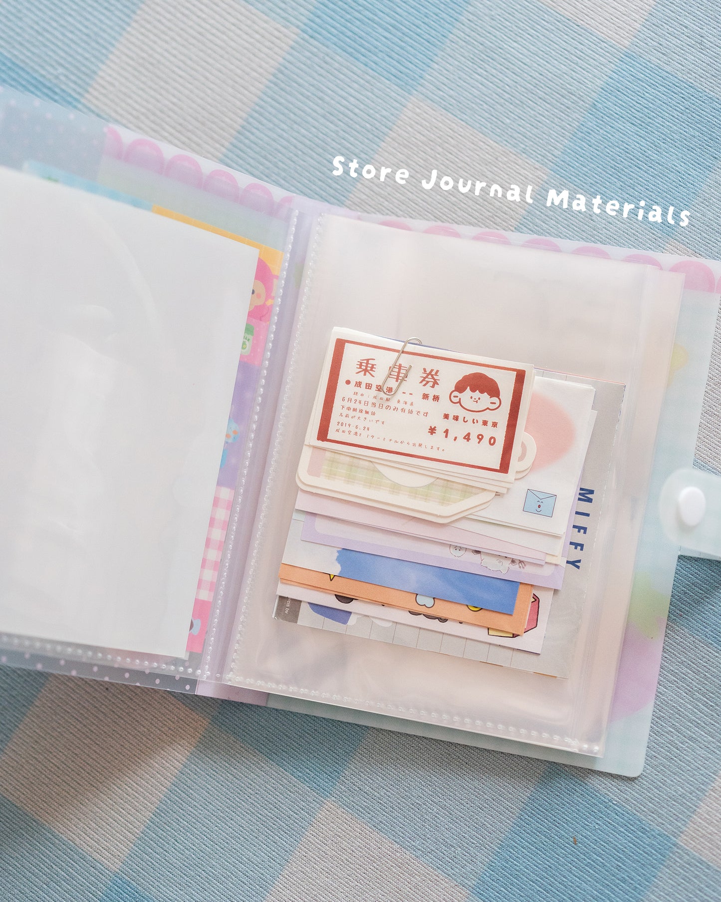 *new* Strawberry Parfait - Sticker Storage Album