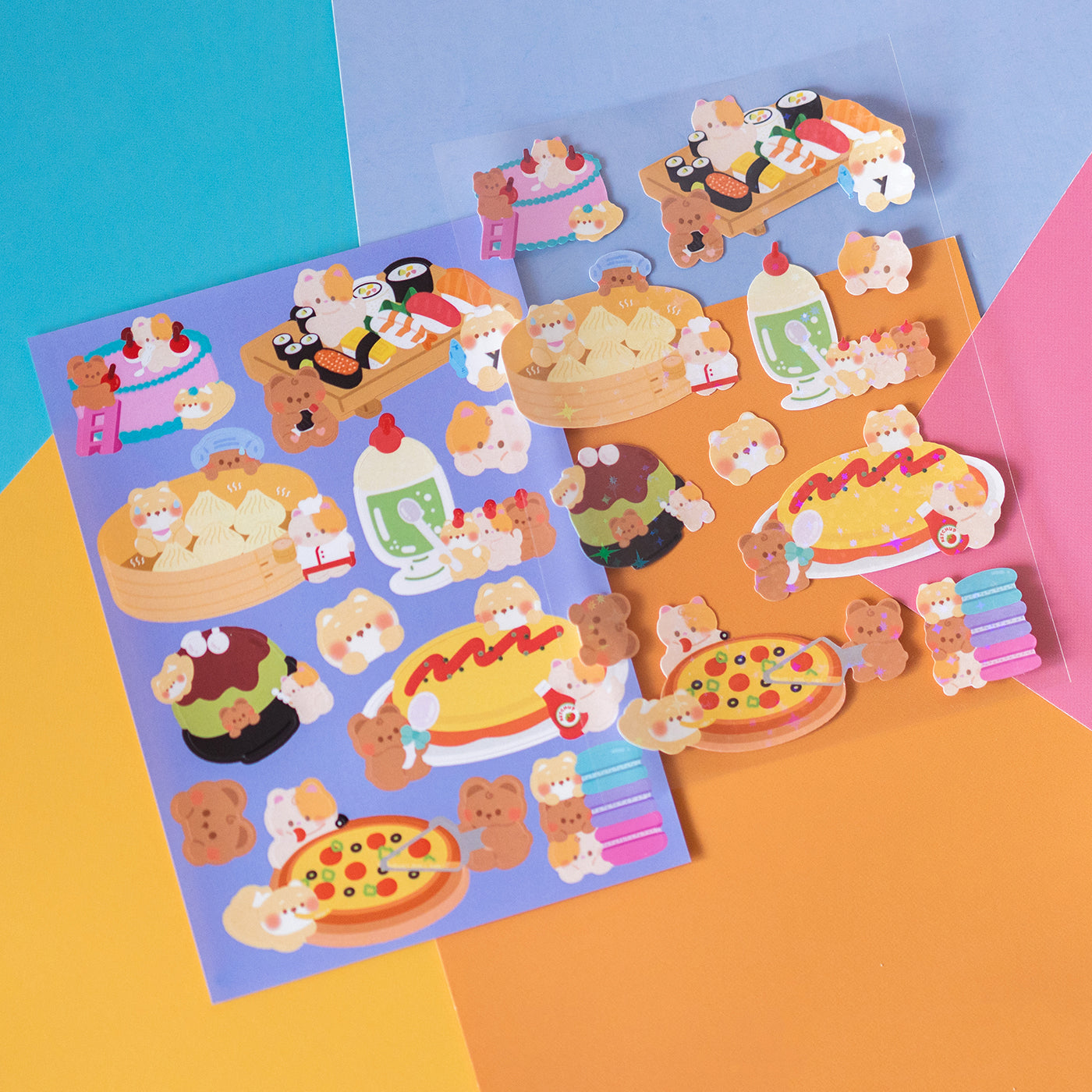 *new* Feeling Hungry Food Journal Sticker Sheet