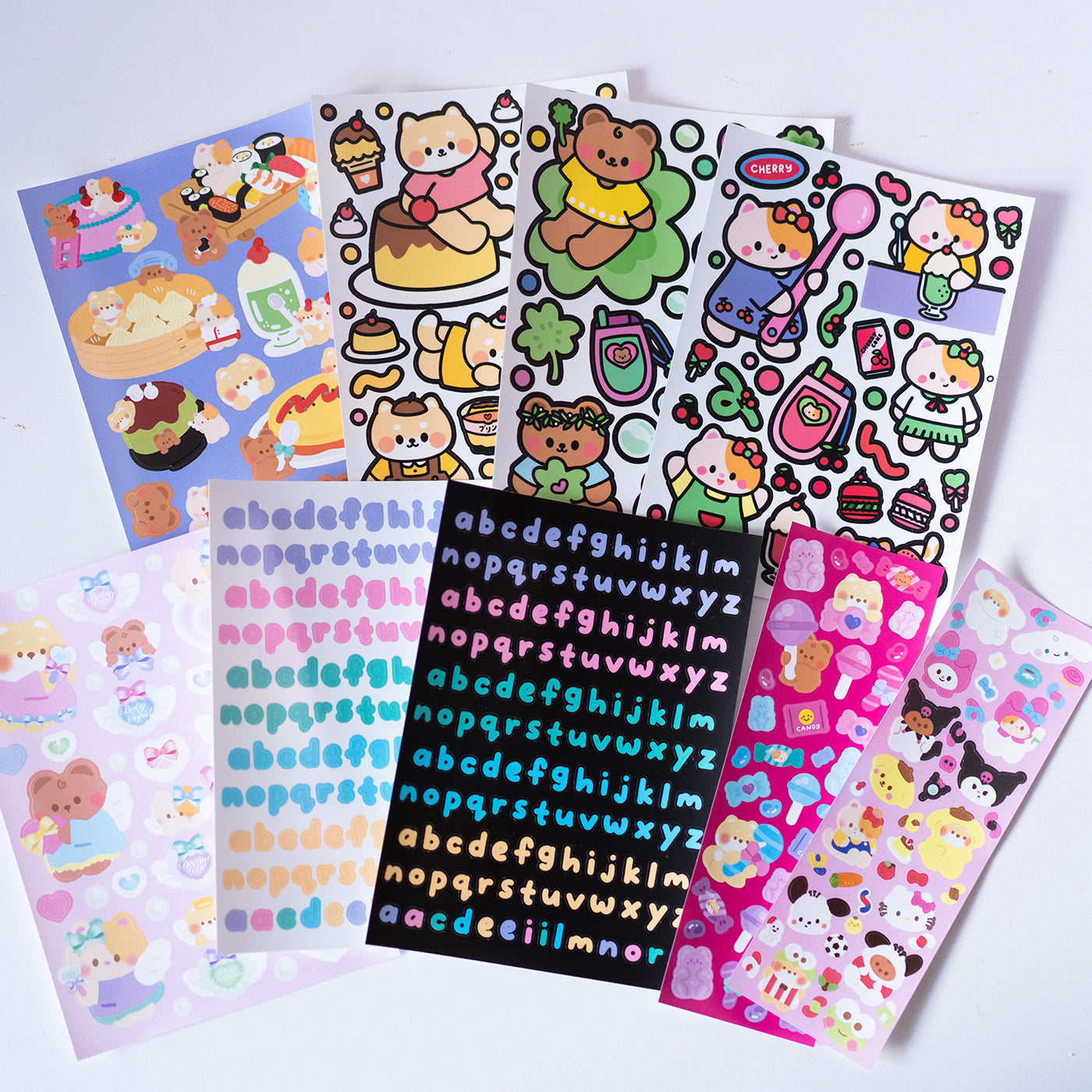 *new* mintymentaiko Kitschy Cute Journal Stickers Bundle 18