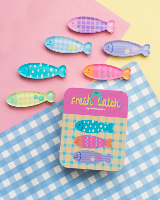 *new* Dopamine Fish Pal Fresh Catch Magnet Set