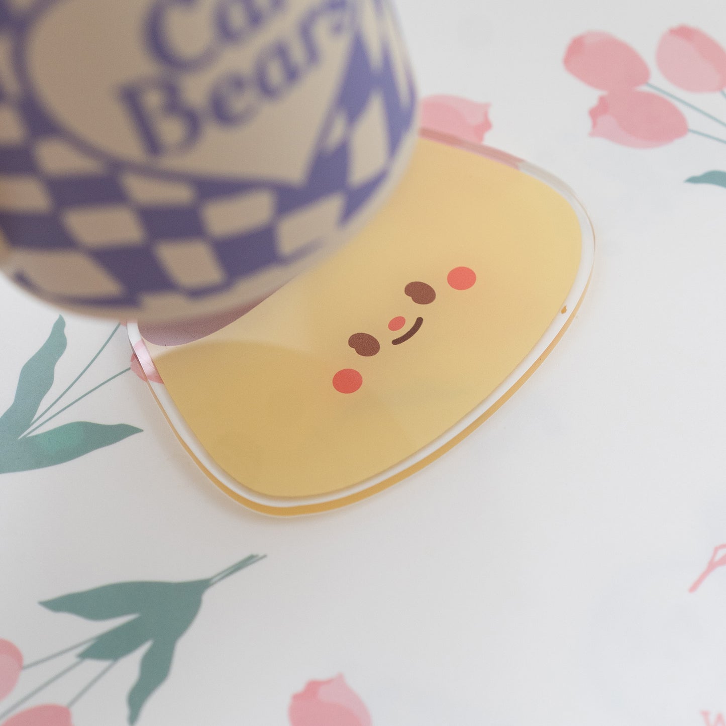 Cute Acrylic Coasters moo