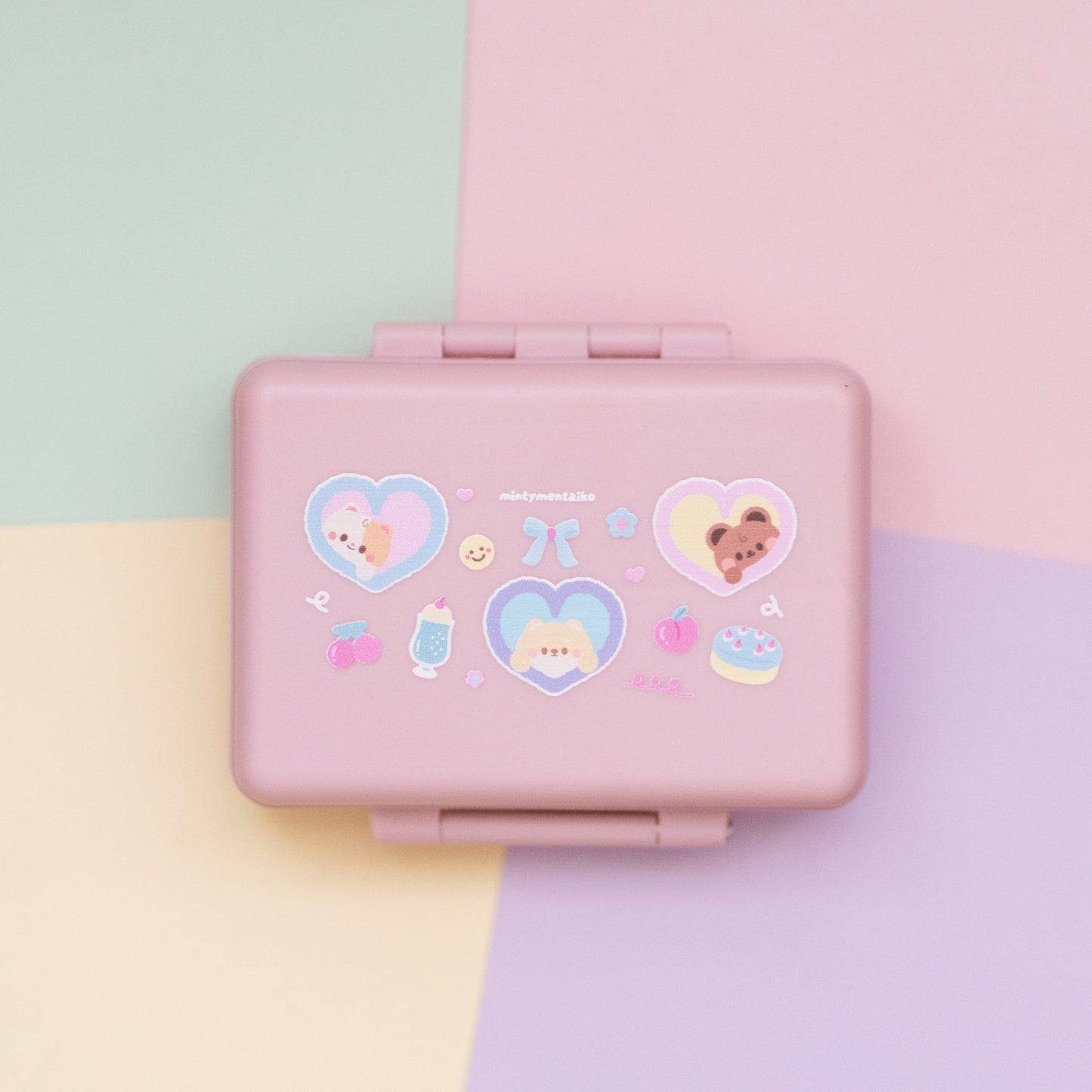 Pastel Pill and Accessories Case Case