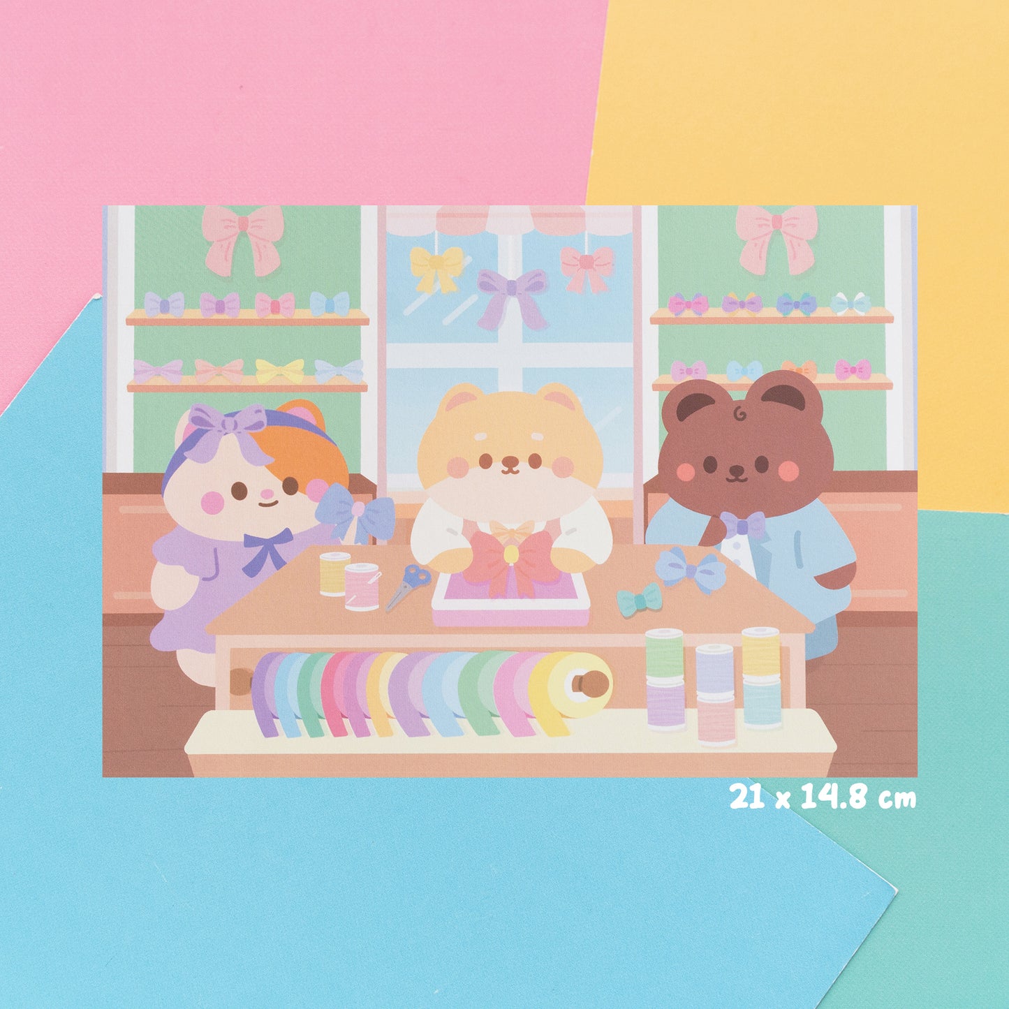 The Friendly Bow Shop - A5/A6 Print