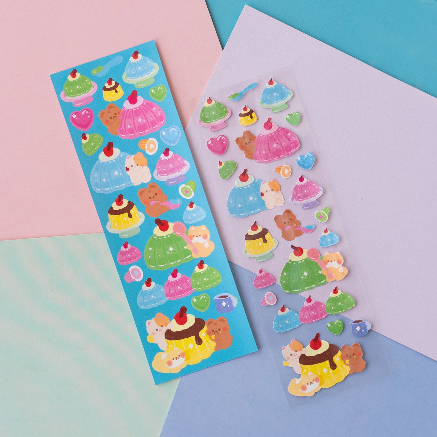 Pudding and Jelly Deco Journal Sticker Sheet