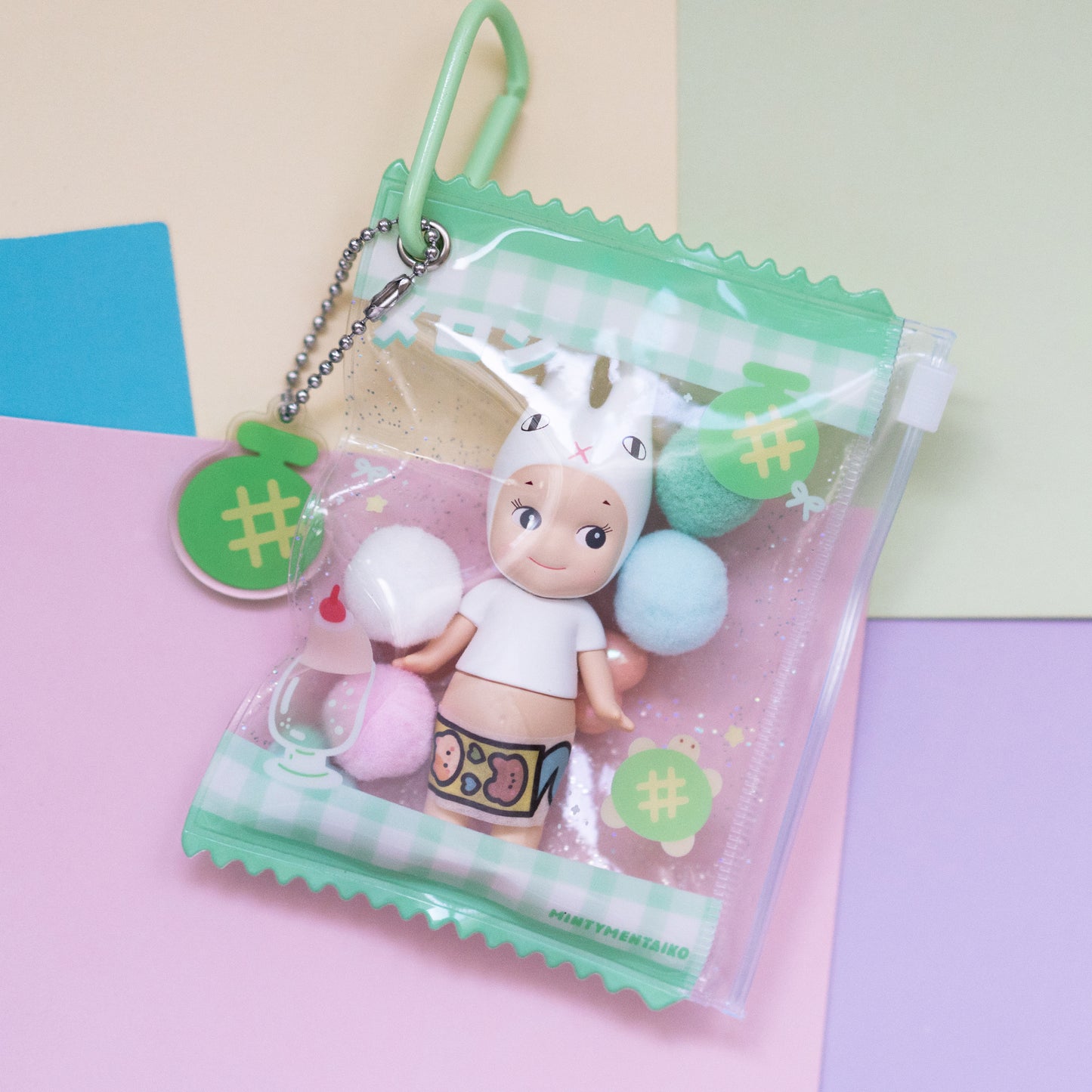 PVC Trinket Pouch and Card Holder - Melon and Naruto