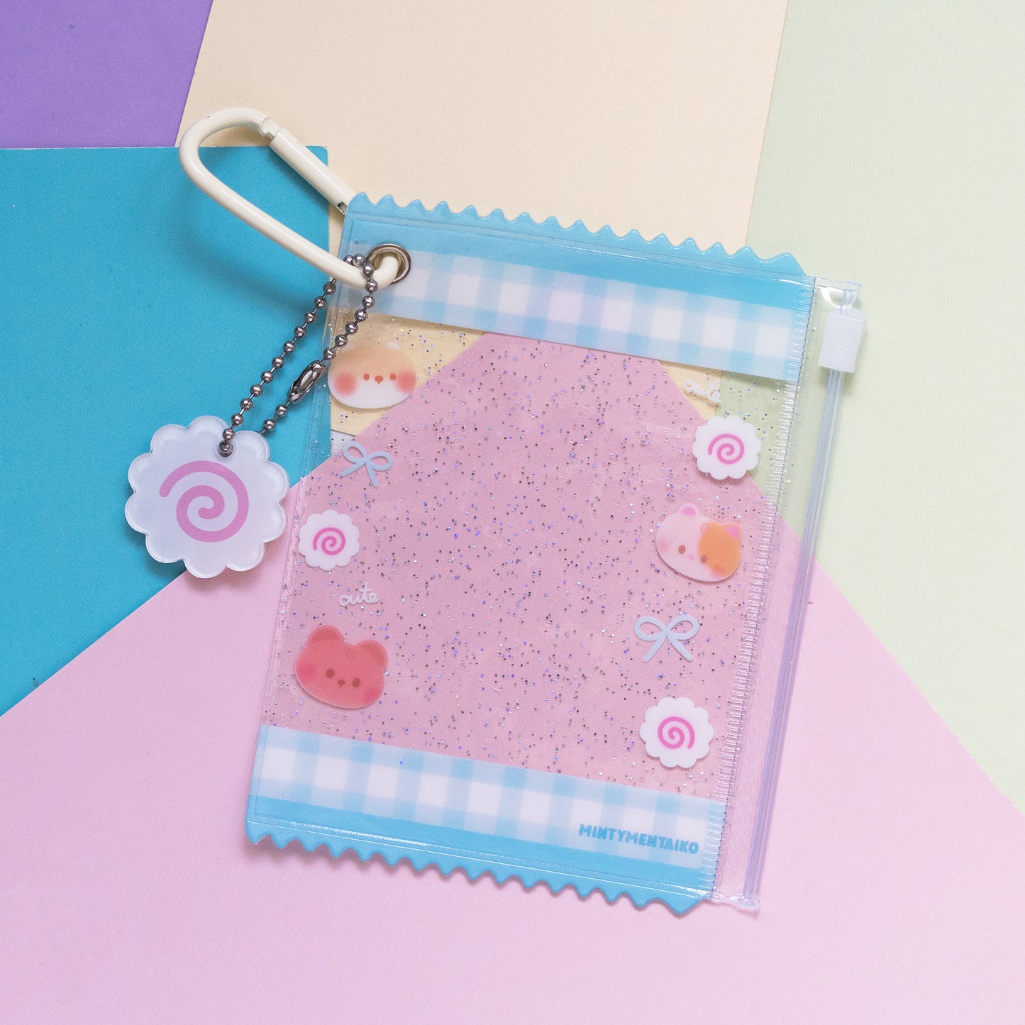 PVC Trinket Pouch and Card Holder - Melon and Naruto
