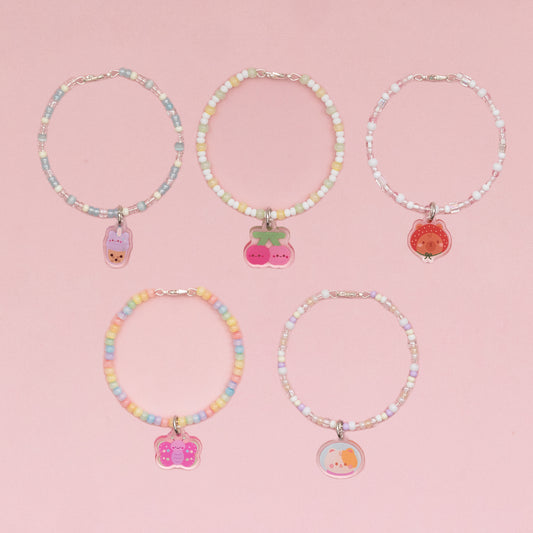 Bag Charm Keychain / Kids Bracelets