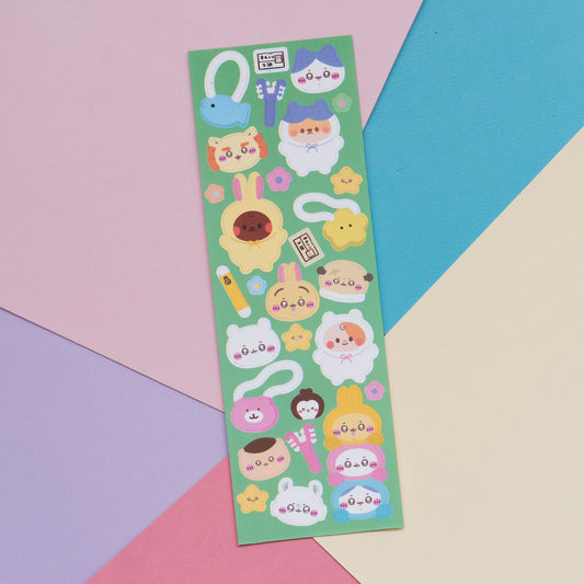 Chiikawa Fan Art Journal Sticker Sheet