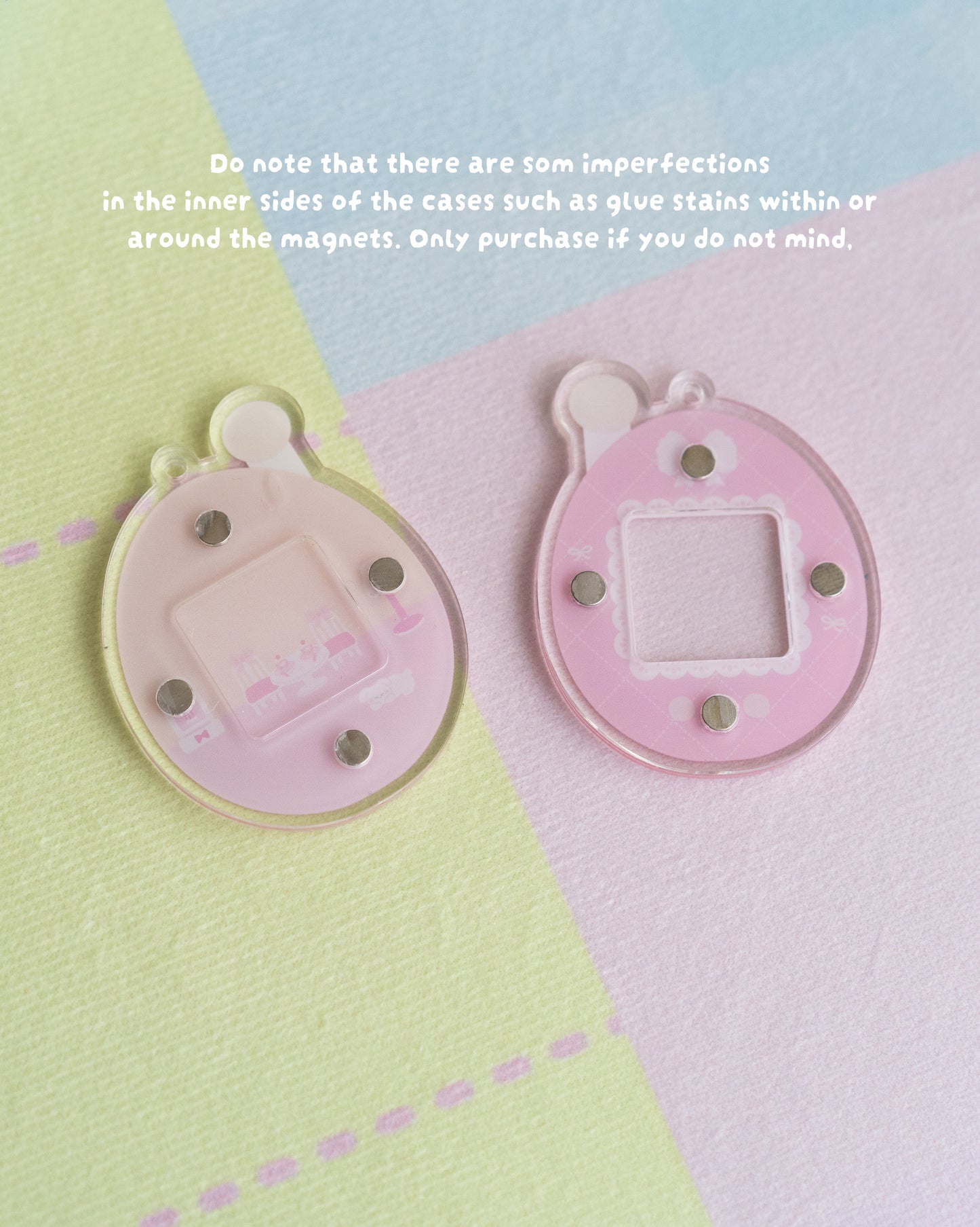 Tamagotchi Customised Trinket Gen 2 - Keychain Keyring