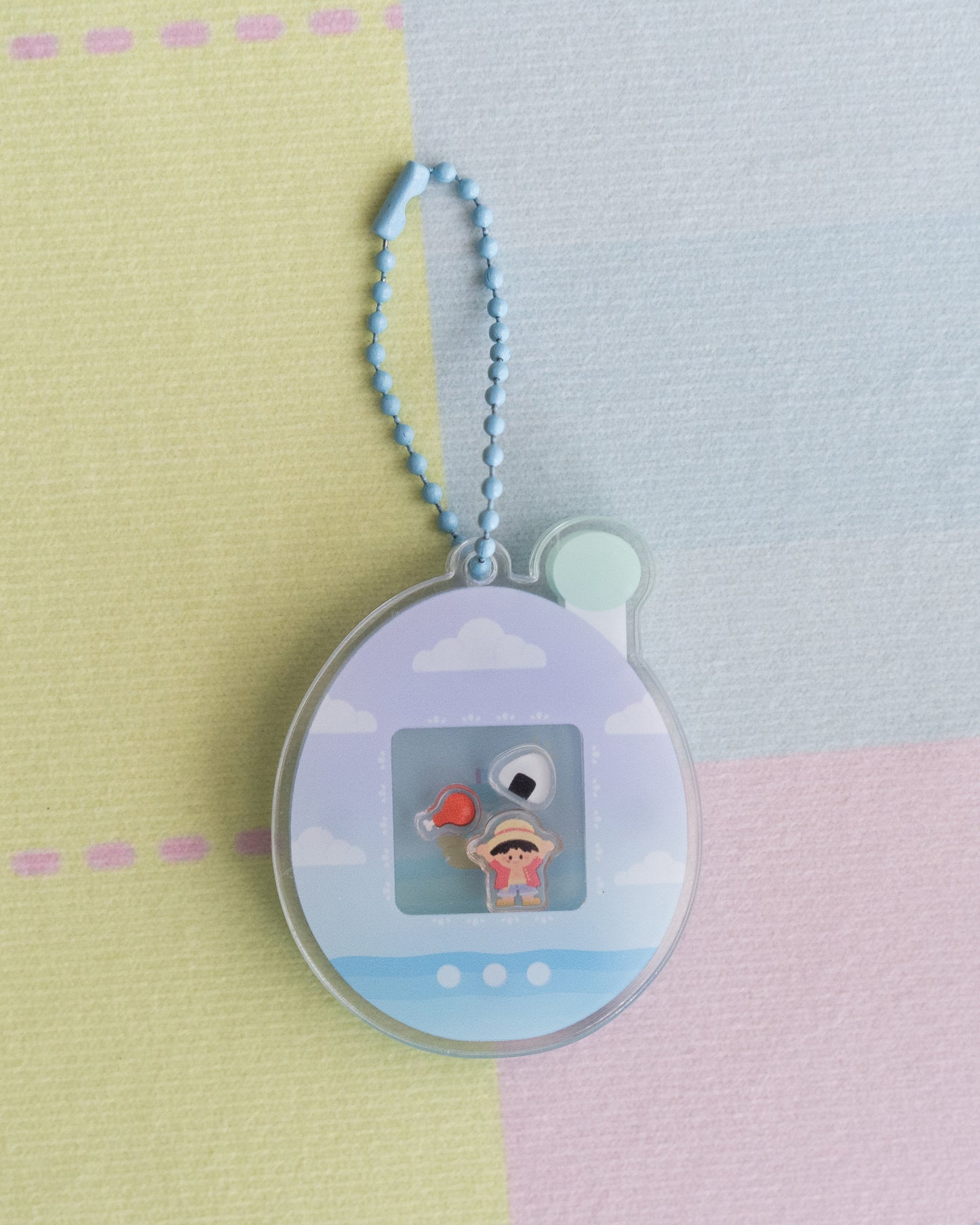 Tamagotchi Customised Trinket Gen 2 - Keychain Keyring