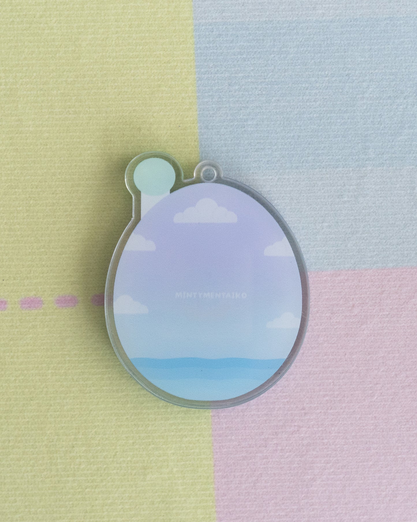 Tamagotchi Customised Trinket Gen 2 - Keychain Keyring
