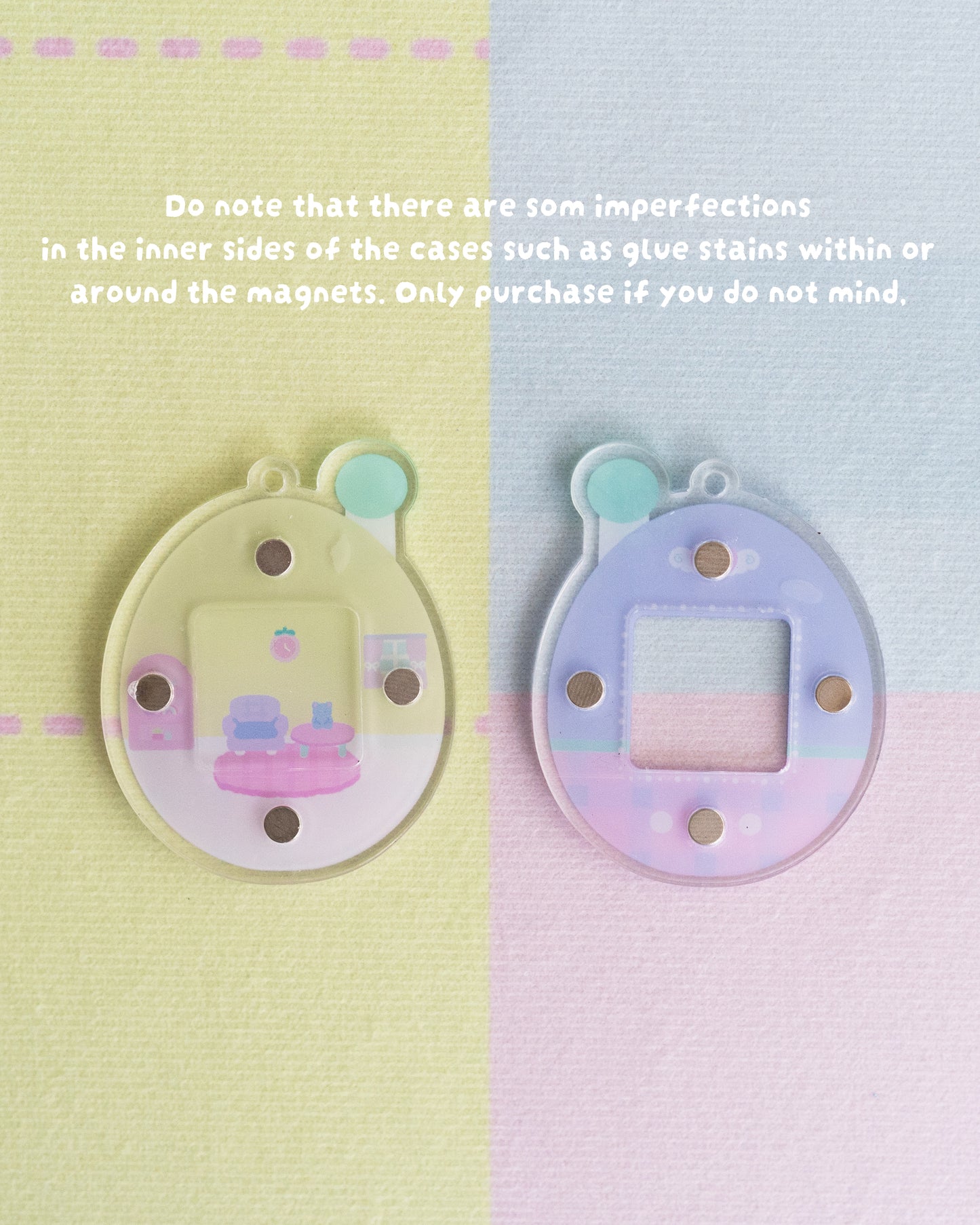 Tamagotchi Customised Trinket Gen 2 - Keychain Keyring