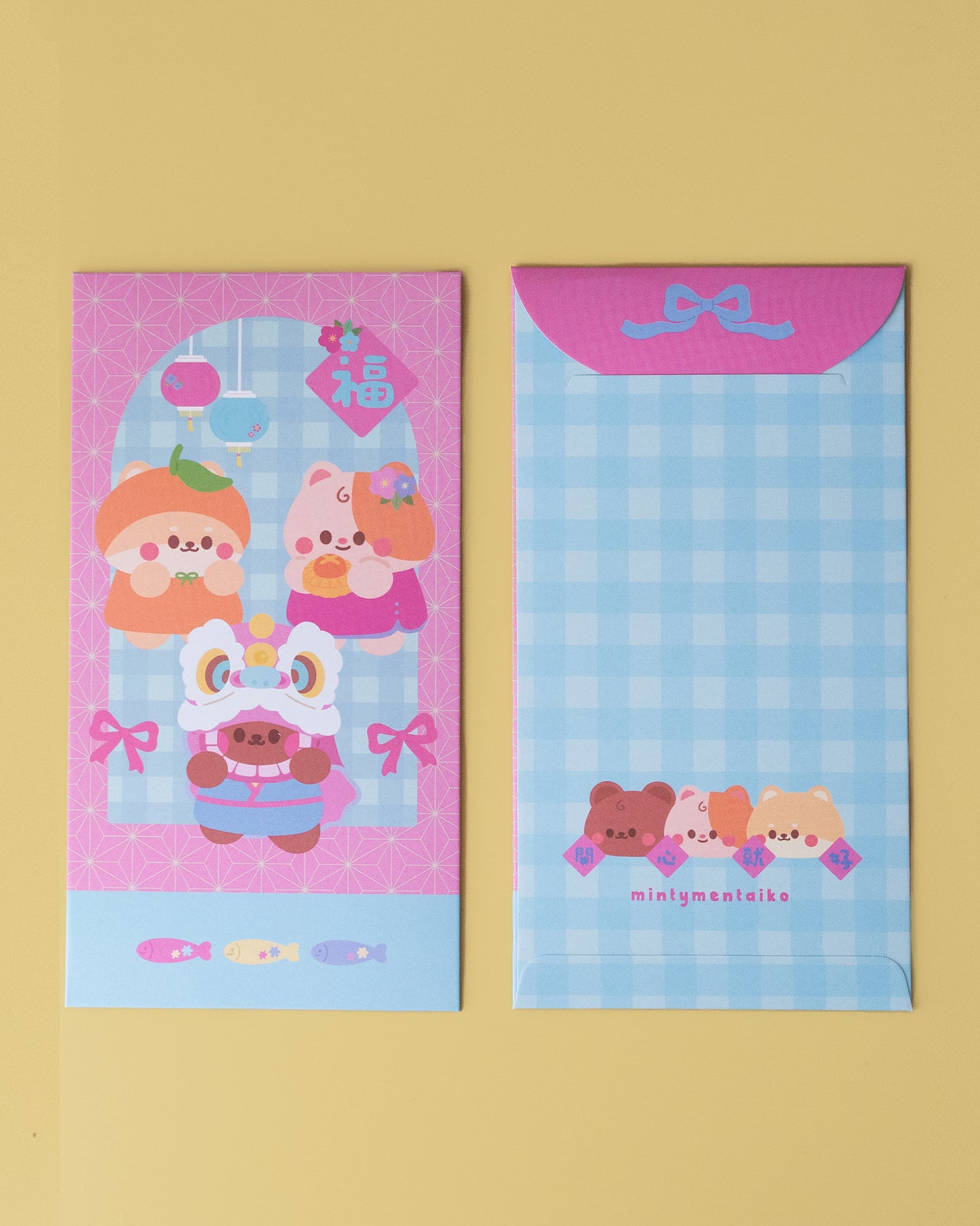 *new* 2026 mintymentaiko CNY Red Packet Angbao Set