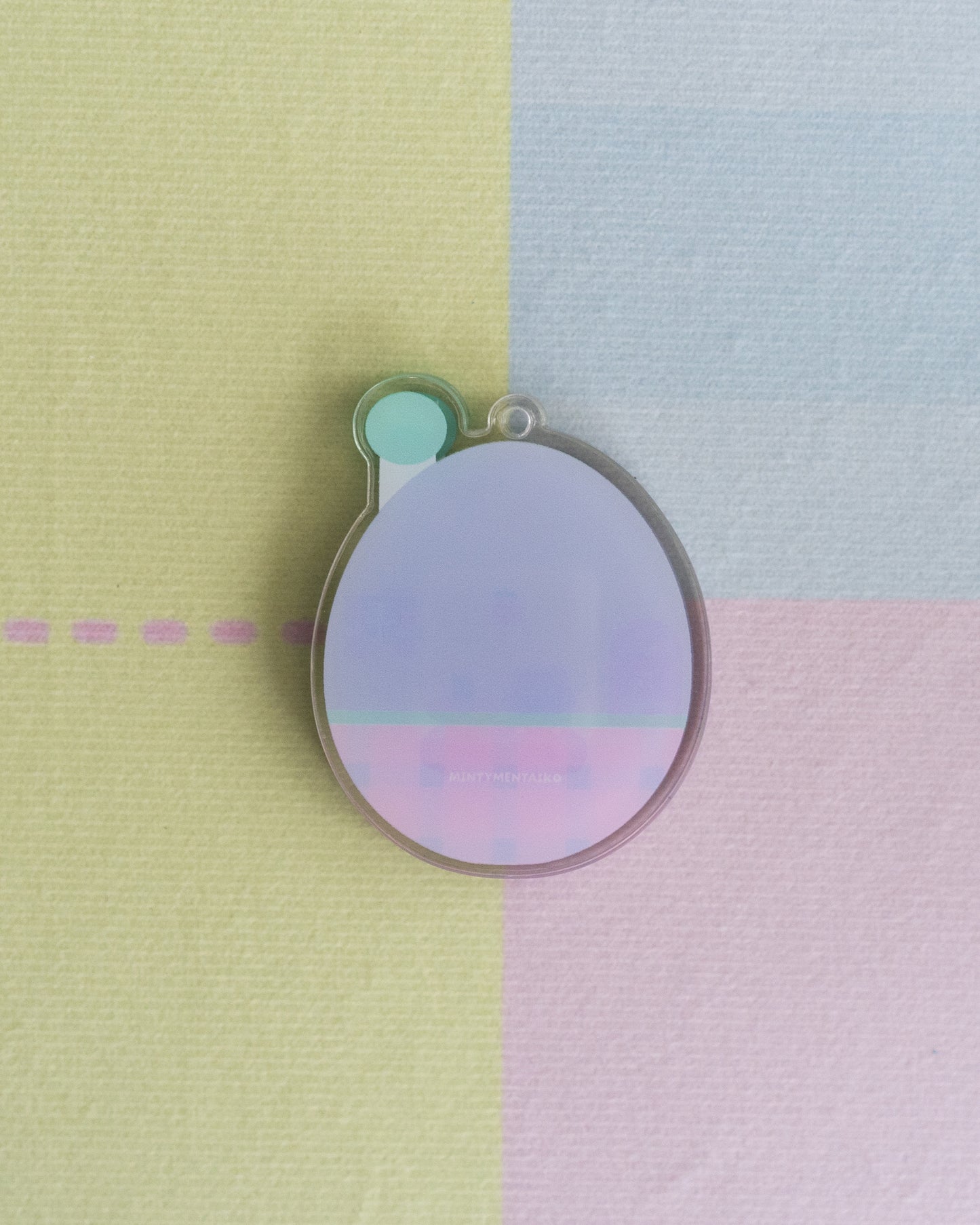 Tamagotchi Customised Trinket Gen 2 - Keychain Keyring