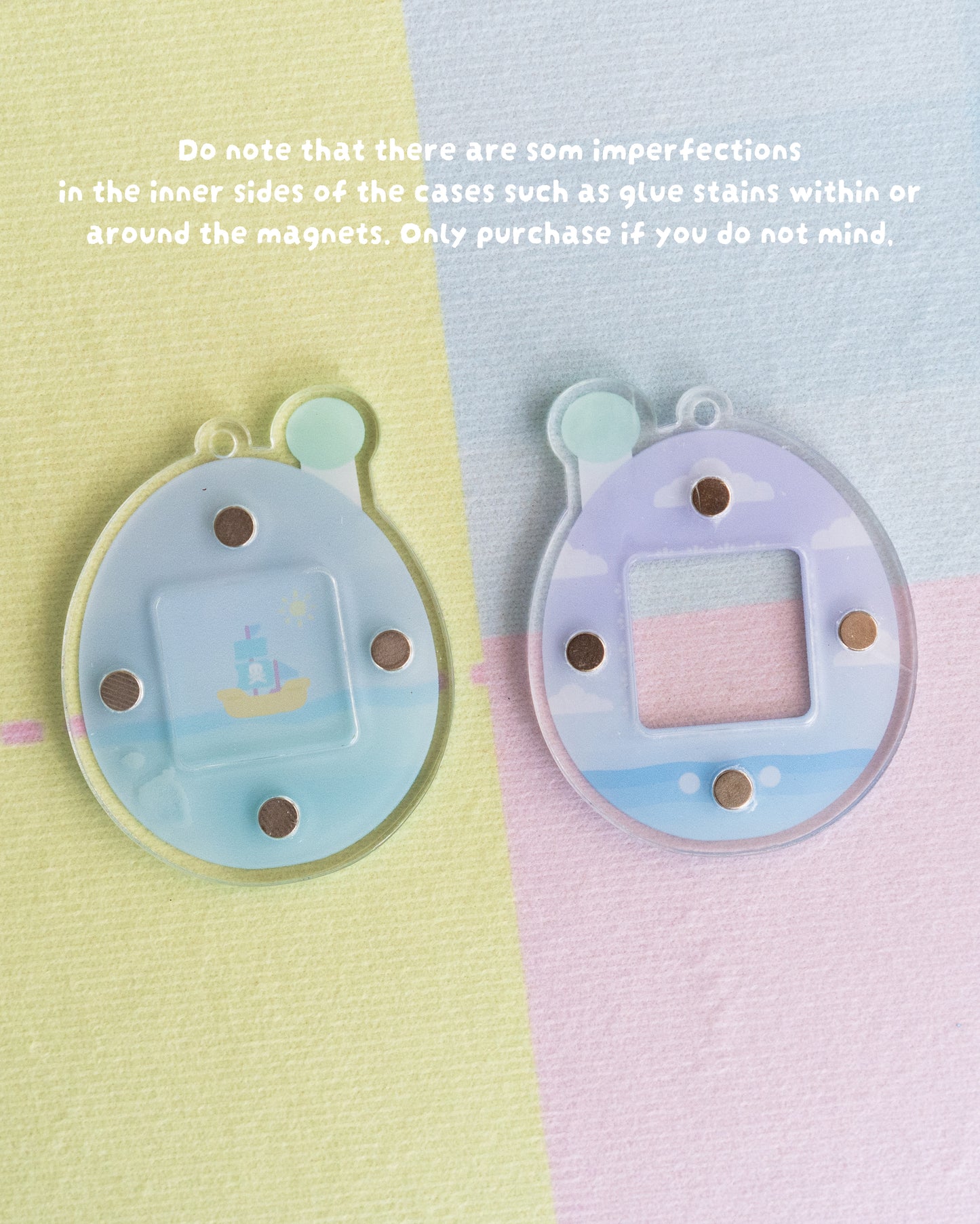 Tamagotchi Customised Trinket Gen 2 - Keychain Keyring