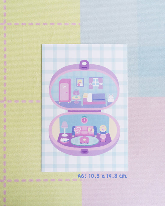 Polly Pocket  - A6 Print