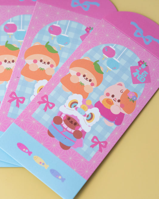 *new* 2026 mintymentaiko CNY Red Packet Angbao Set