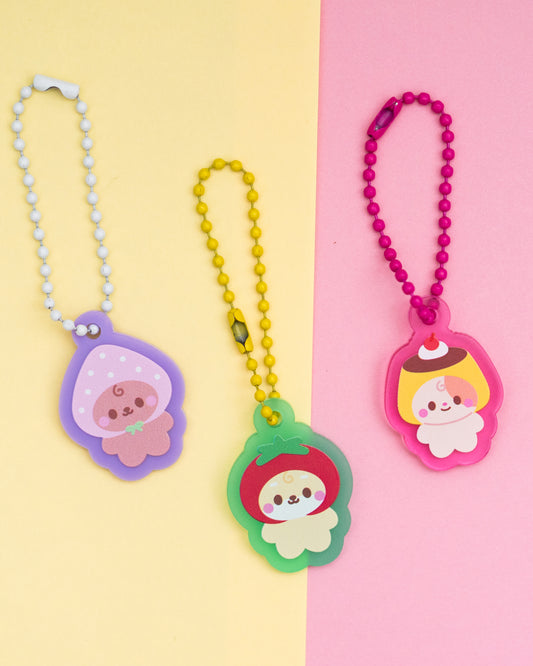 Minty Friends Mini Keychain