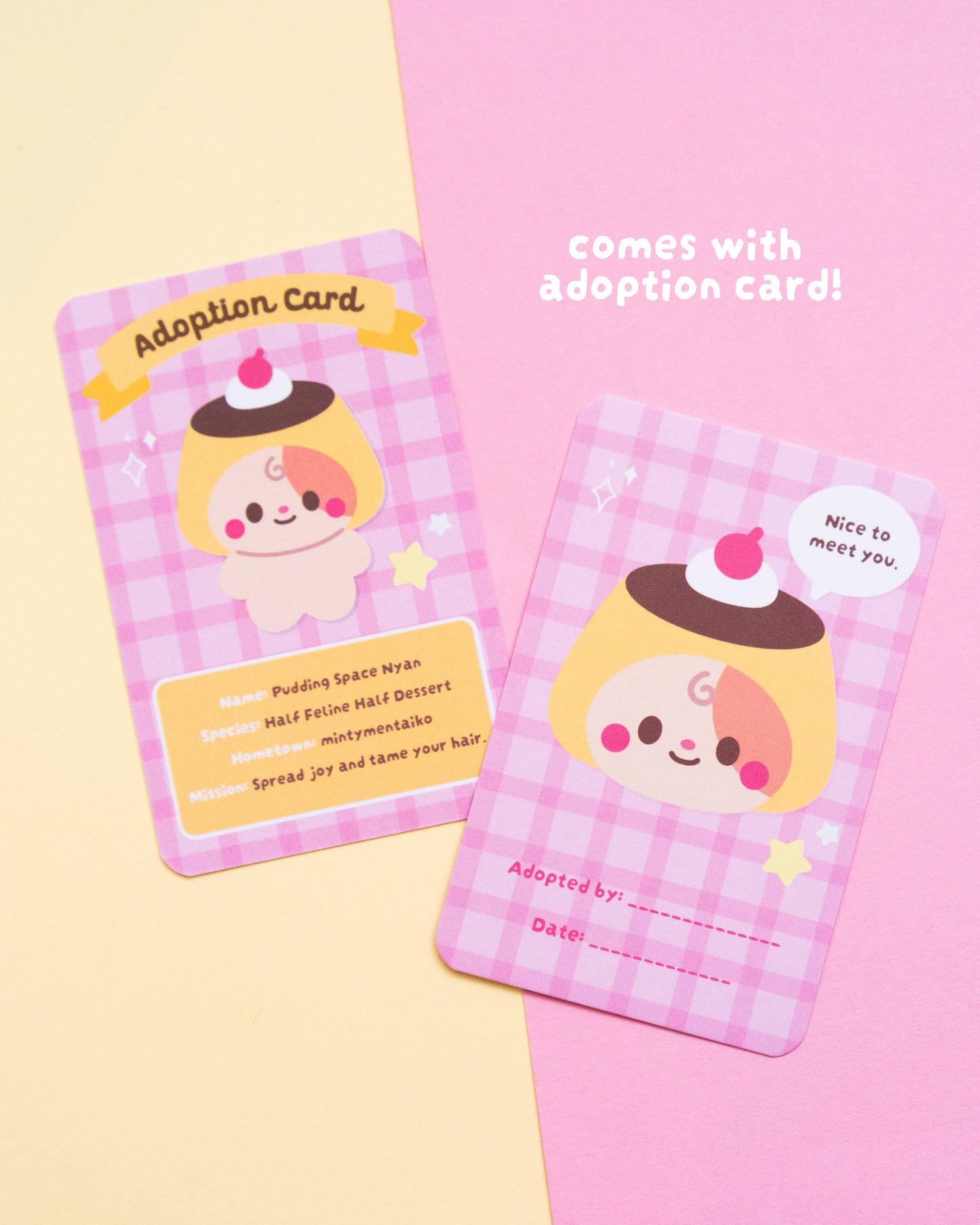 *new* Space Nyan Pudding Claw Clip