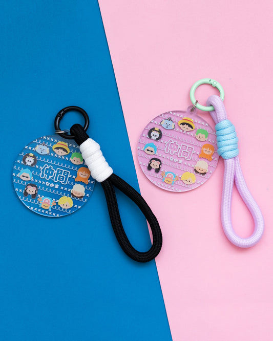 One Piece Nakama Keychain Trinket