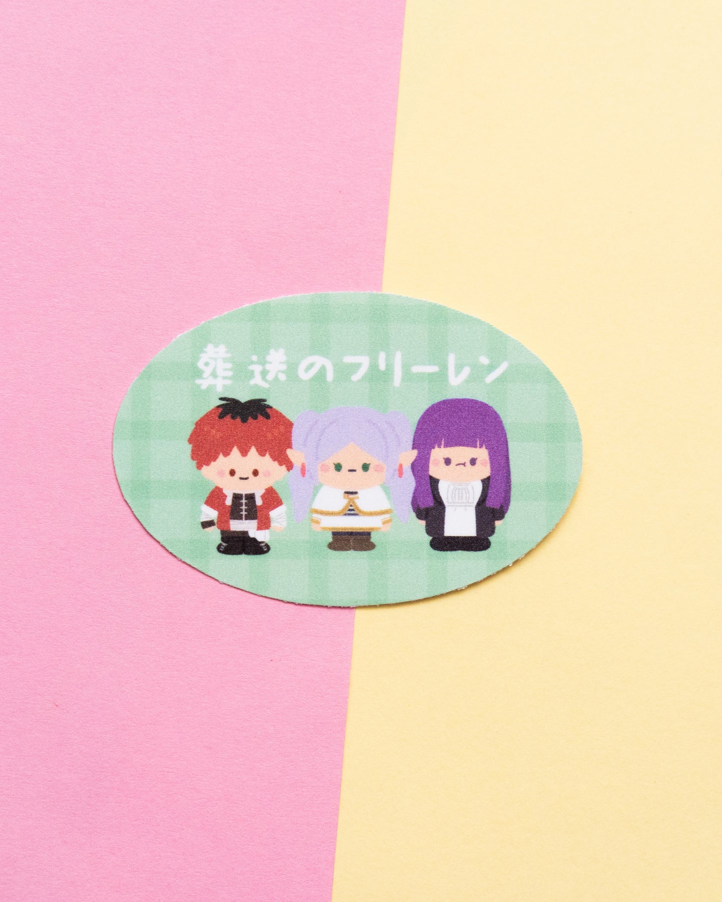 *new* Assorted Anime Fan Art Frosted Finish Die-Cut Sticker
