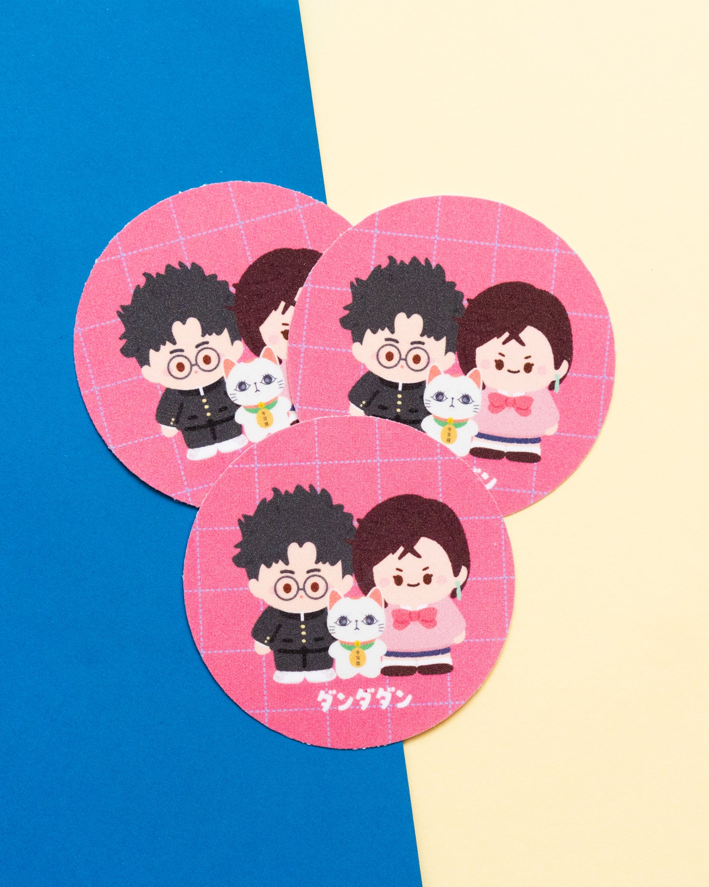 *new* Assorted Anime Fan Art Frosted Finish Die-Cut Sticker