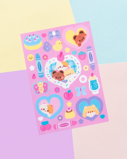 The Kidult Journal Sticker Sheet