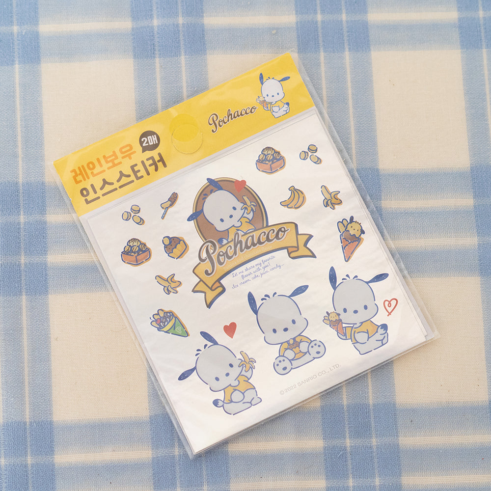 Pochacco Stickers - Minty Thrift Store