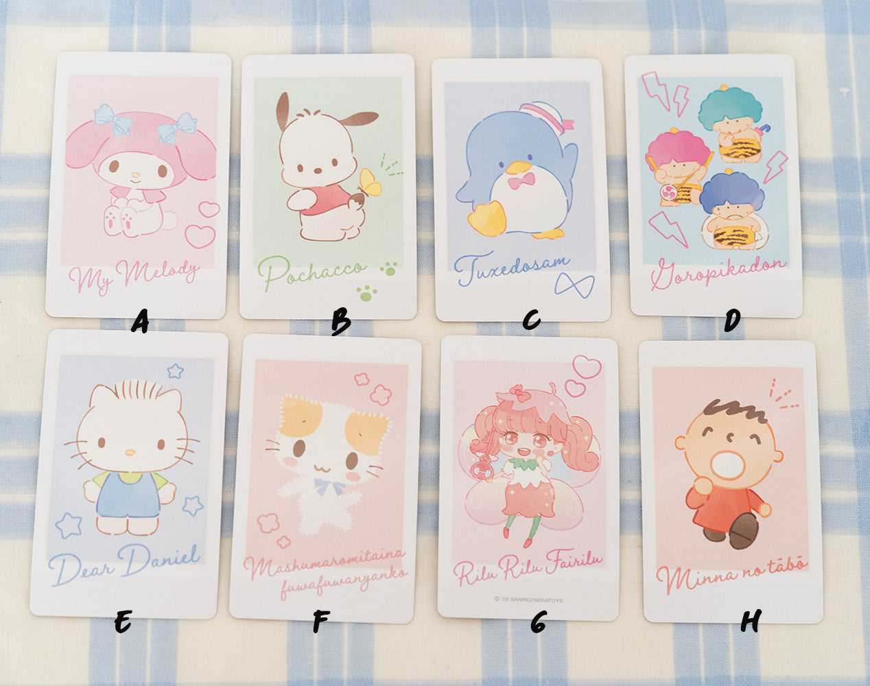 Sanrio Collectible Trading Polaroid Cards - Minty Thrift Store