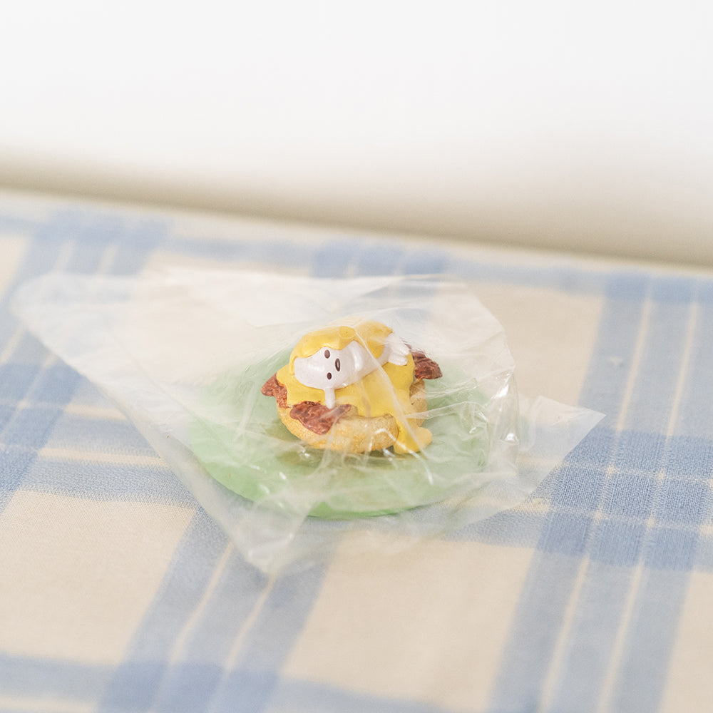 Gudetama Egg Benedicts Re-ment - Minty Thrift Store