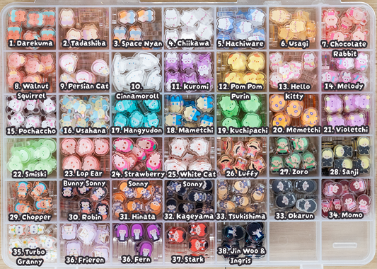 Extra Charms for Tamagotchi Trinket