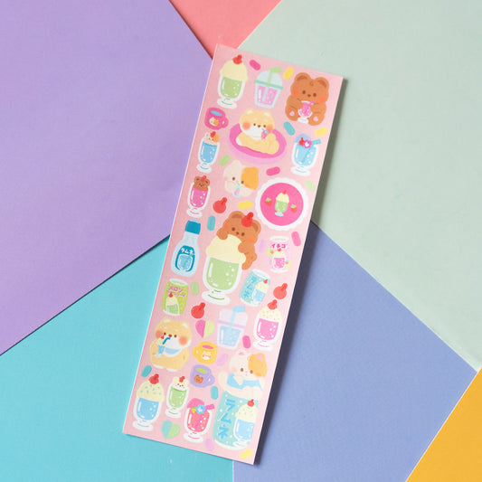 *restocked* Minty Babies Cream Soda Deco Journal Sticker Sheet