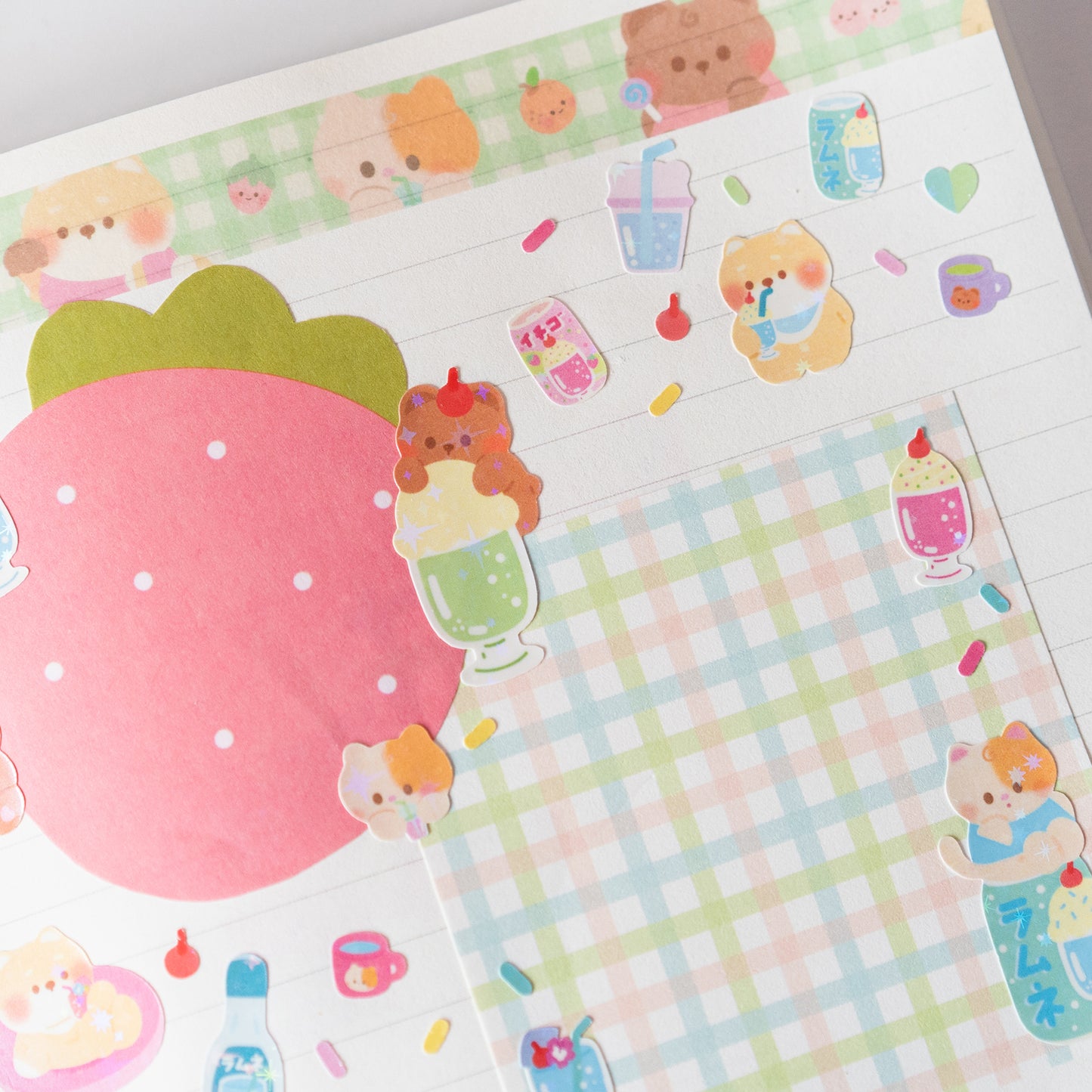 *restocked* Minty Babies Cream Soda Deco Journal Sticker Sheet