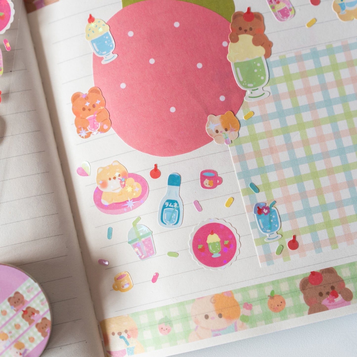*restocked* Minty Babies Cream Soda Deco Journal Sticker Sheet